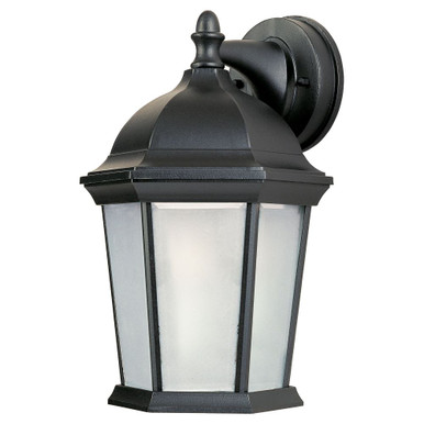 Cast 9W 1 LED Light Outdoor Wall Lantern by Maxim - 56024FTBK
