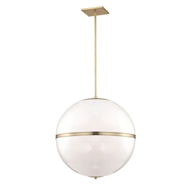 Truax 4 Light Large Pendant by Crystorama - 2030-ag