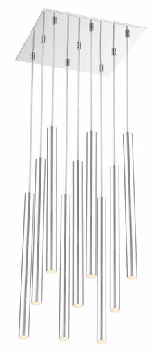 Forest 70W 14 LED Island/Billiard 16 x 24 In by Z Lite 917MP24-CH-LED-9SCH - 917MP24-CH-LED-9SCH