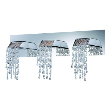 Fonte 3 Light Bath Vanity 11 Inch Tall and 22.75 Inch Wide by Eurofase - 38505-010