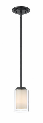 Willow 1 Light Mini Pendant by Z-Lite 426MP-MB - 426MP-MB