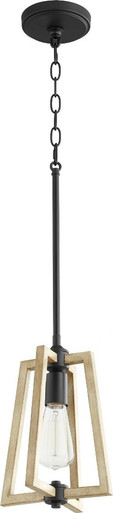 Alpine 1 Light Small Pendant by Quorum - 3189-69