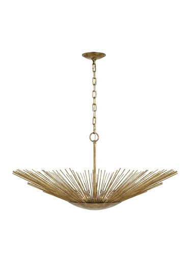 Helios 4 Light Oversized Pendant by Visual Comfort Studio - ap1084adb