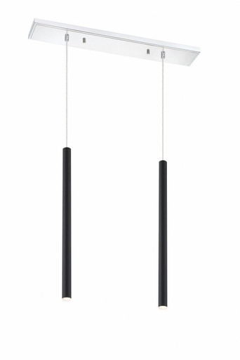 Forest 70W 14 LED Island/Billiard 16 x 24 In by Z-Lite 917MP24-MB-LED-2LCH - 917MP24-MB-LED-2LCH