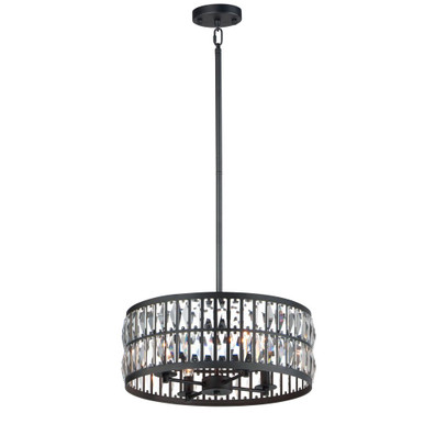 Madeline 4 Light Large Pendant by Maxim - 21815BCBK