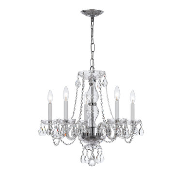 Traditional Crystal 5 Light Medium Chandelier by Crystorama 5085 - 5085
