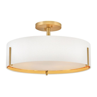 Halle 40W 4 LED Medium Semi Flush Mount 19.5 Inch Wide by Hinkley - 47573