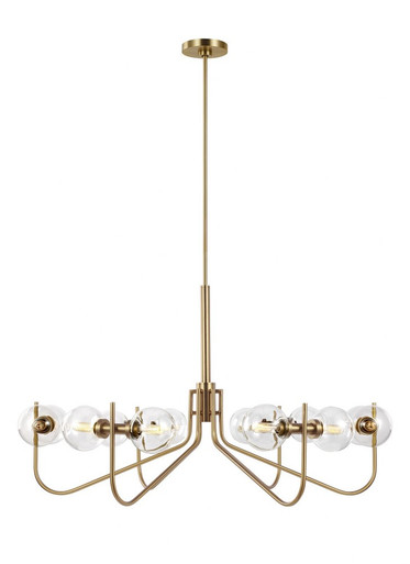 Verne 12 Light Oversized Chandelier by Visual Comfort Studio - EC10912