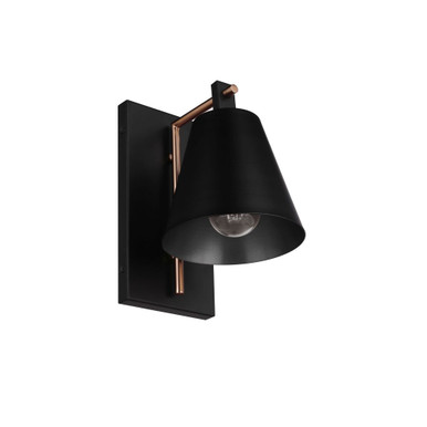 Blake 1 Light Wall Sconce 10.25 Inch Tall and 6.3 Inch Wide by Craftmade - 60961-FBSB