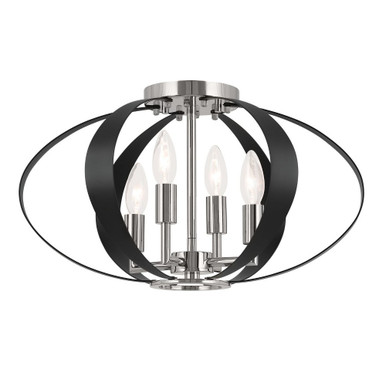 Cecil 4 Light 17.75 Inch Wide Flush Mount by Kichler - 52588