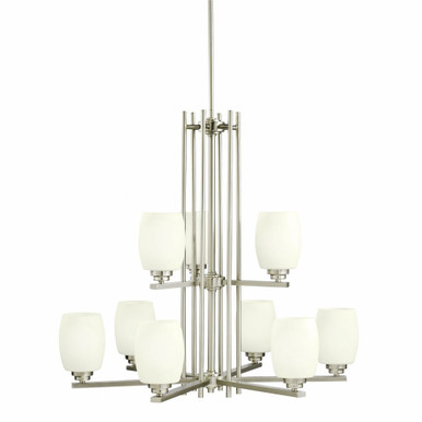 Eileen 9 Light Large 2 Tier Chandelier by Kichler - 1897