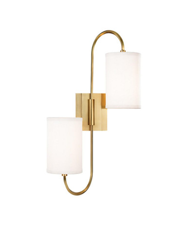 Junius 2 Light Wall Sconce by Hudson Valley - 9100