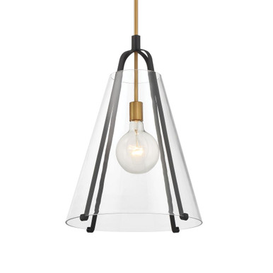 Paxos 1 Light Pendant 22.25 Inch Tall and 15.5 Inch Wide by Minka Lavery - 131-782