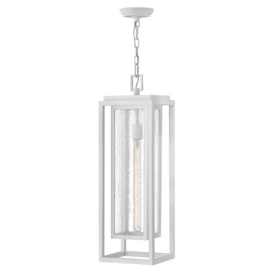 Republic 12W 1 LED Outdoor Hanging Lantern 27.5 and 9 Inch Wide by Hinkley - 1006