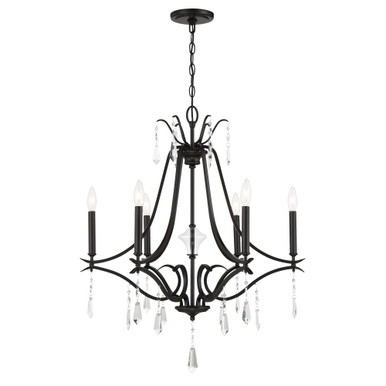 Laurel Estate 6 Light Large Chandelier By Minka Lavery 4446-66A - 4446