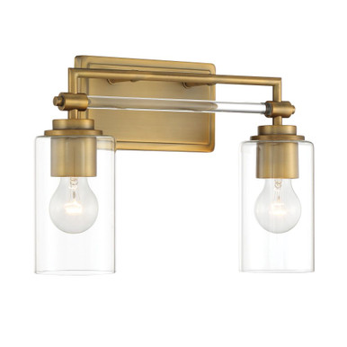 Binsly Two Light Vanity Light by Minka Lavery - 2642-575