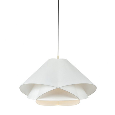 Edna 1 Light Pendant 22.25 Inch Tall and 34.5 Inch Wide by Troy - F2835-VGL