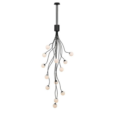 Athena 2.92W 13 LED Chandelier 77 Inch Tall and 28 Inch Wide by Eurofase - 50256