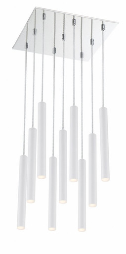 Forest 70W 14 LED Island/Billiard 16 x 12 In by Z Lite 917MP12-WH-LED-9SCH - 917MP12-WH-LED-9SCH