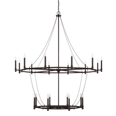 Lancaster 20 Light Oversized Chandelier by Capital - 528702BI