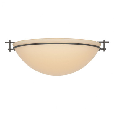 Moonband 3 Light 15.9 Inch Wide Metal Semi Flush Mount by Hubbardton Forge - 124252HF