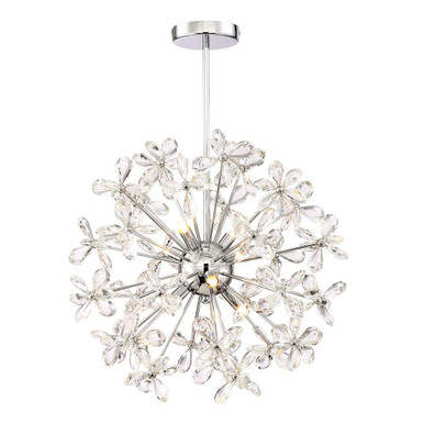 Adelle 8 Light Small Chandelier by Zeev - CD10207-8-CH