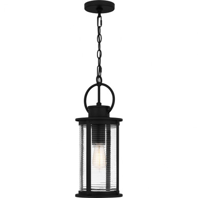 Tilmore 1 Light Outdoor Small Pendant by Quoizel - TLM1907MBK