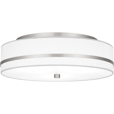3 Light 15 Inch Wide Flush Mount by Quoizel - QFL6180