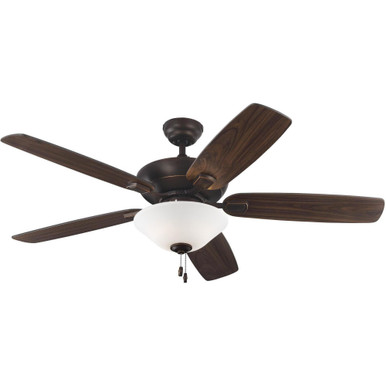 Colony Max 5 Blade Ceiling Fan Includes Light Kit 52 Inch W by Generation - 5COM52D-V1