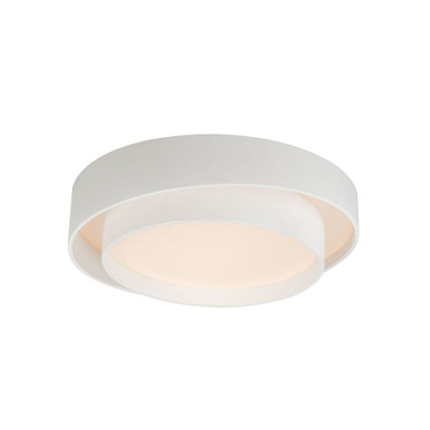 Ziggurat 63W 1 LED 19.75 Inch Wide Flush Mount by ET2 - E51042-WT