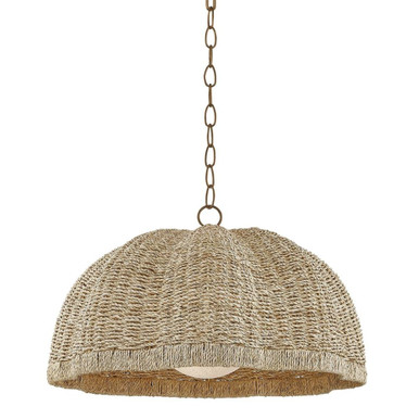 Jack 1 Light Pendant 14 Inch Tall and 24 Inch Wide by Troy - F6124-PBR