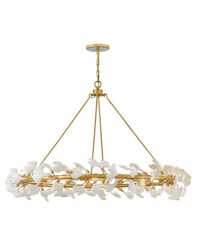 Audra 40W 8 LED Large Ring Chandelier 48 Inch Wide by Fredrick Ramond  - FR41935DG