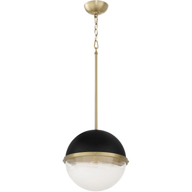 1 Light Medium Pendant 12.5 Inch Tall by Quorum - 82-12