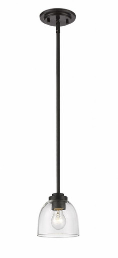 Ashton 1 Light Mini Pendant by Z-Lite - 460MP-BN78