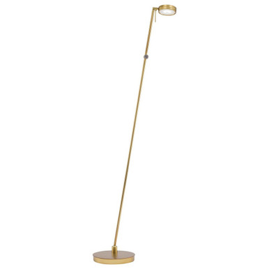 George's Reading Room 8W 1 LED Floor Lamp 8.25 x 49.75 x George Kovacs  - P4304