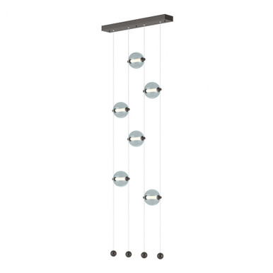Abacus 108W 6 LED Pendant 30 Inch Tall by Hubbardton Forge - 139055HF