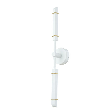 Concorde 60W 2 LED Wall Sconce by Kalco - 517921SBW