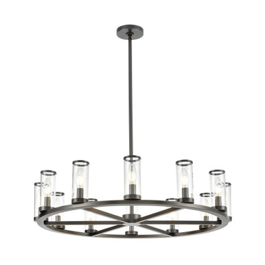 Revolve 12 Light Large Chandelier by Alora - CH309012