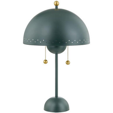 Jojo 2 Light Table Lamp 25 Inches Tall and 15 Inches Wide by Mitzi - HL885202-AGB/SSG