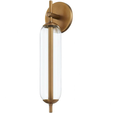 Blaze 18W 1 LED Outdoor Wall Mount by Troy - B1717-PBR