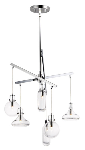 Kem 6 Light Large Pendant by ET2 - E24306-18PC