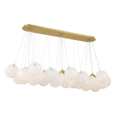 Langford 12 Light Chandelier 12.75 Inch and 22.25 Inch Wide by Minka Lavery - 2637-732