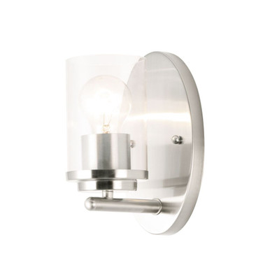 Corona 1 Light Bath Vanity by Maxim - 10211CLSN