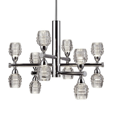 Honeycomb 13 Light Large Chandelier by Kuzco - CH52127-CH