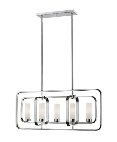 Aideen 5 Light Island/Billiard 9.75 Inch Wide by 14.25 Inch High by Z-Lite - 6000-5L
