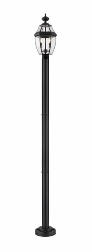 Westover 2 Light Outdoor Post Mount Lantern 10 x 92 Inches by Z-Lite - 580PHM-567P-BK