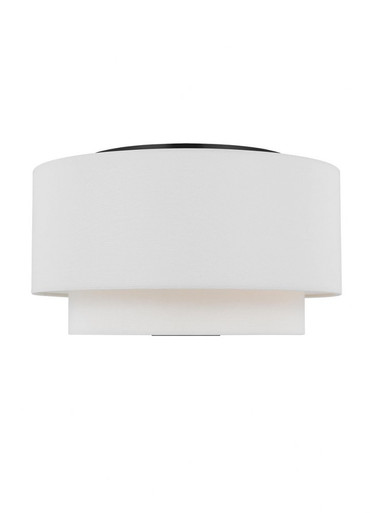 Sawyer 3 Light 18 Inch Wide Flush Mount by Visual Comfort Studio - KSF1043MBK