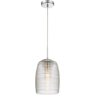 Rebound 1 Light Small Pendant by Quoizel - QPP2784C