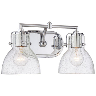 2 Light Vanity Light 15.5 Inch Wide by Minka Lavery - 5722-77