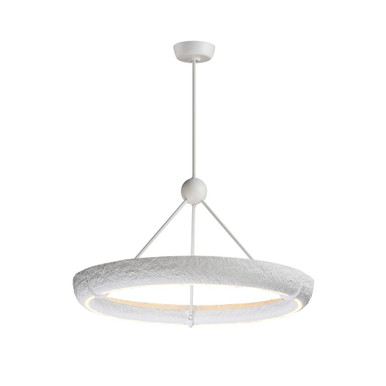 Geist 54W 1 LED Ring Pendant 19.5 Inch Tall and 35.5 Inch Wide by ET2 - E25193-TW